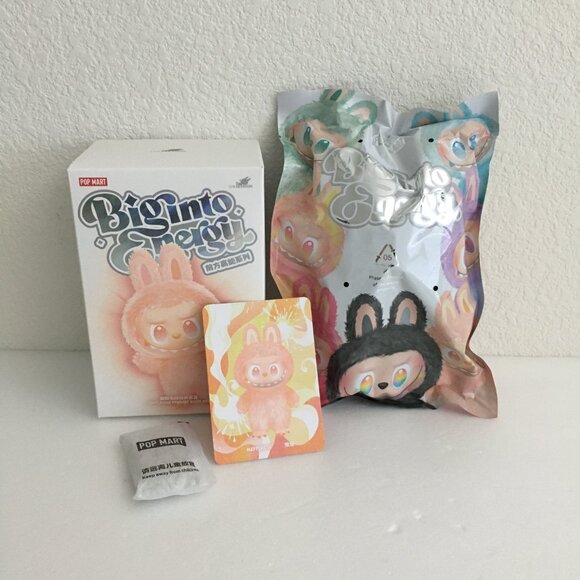 POP MART Labubu The Monster Big Into Energy HAPPINESS (US SELLER)(Box Opened) - Picture 2 of 12